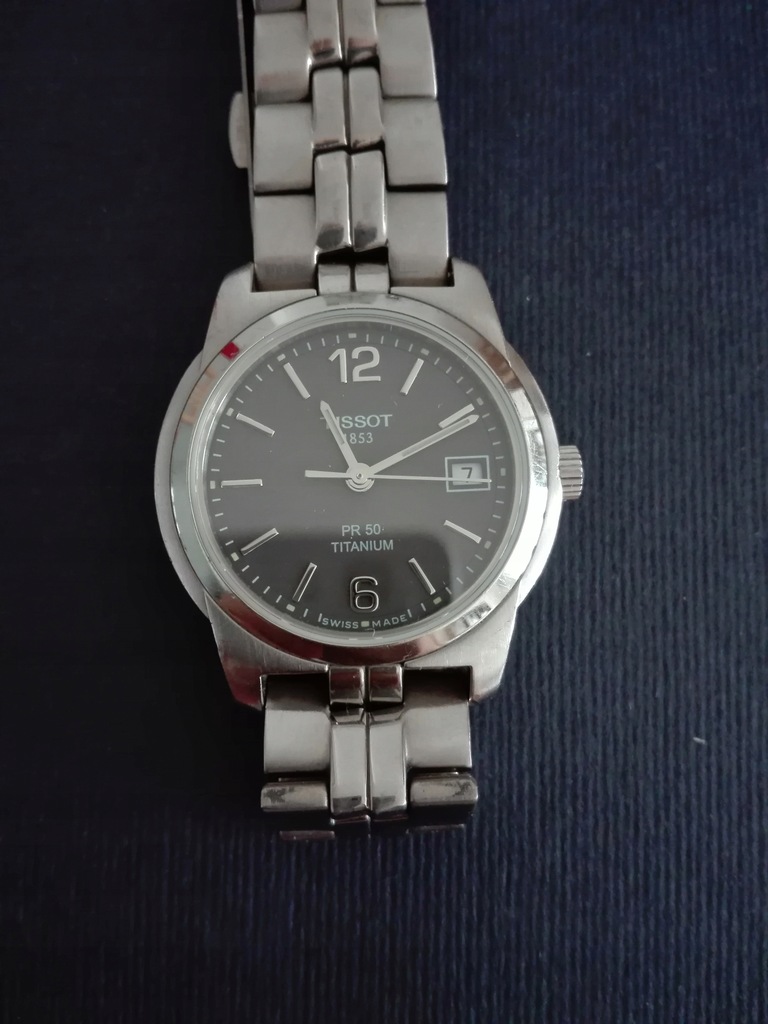 Szwajcarski damski TISSOT 1853 PR50 TITANIUM