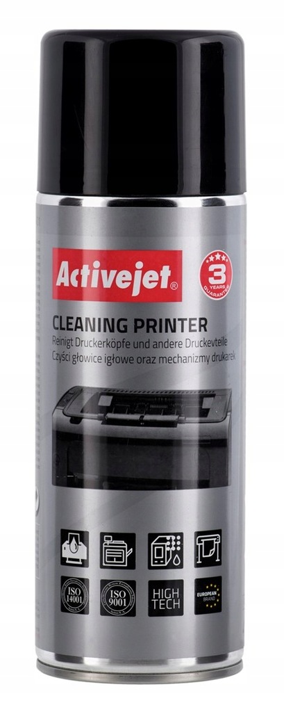 Activejet AOC-401 Preparat do czyszczenia drukarek, urządzeń (400 ml) Niezb