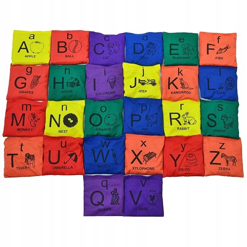 Woreczki Gimnastyczne Smj Alfabet VEDB-AZ5X5 alfabet N/A