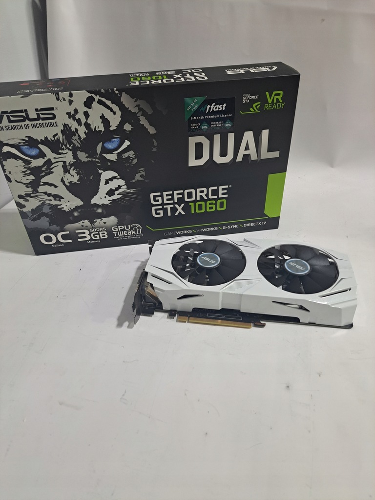 Karta graficzna Asus GeForce GTX 1060 3 GB OC - 12883260022 - oficjalne ...
