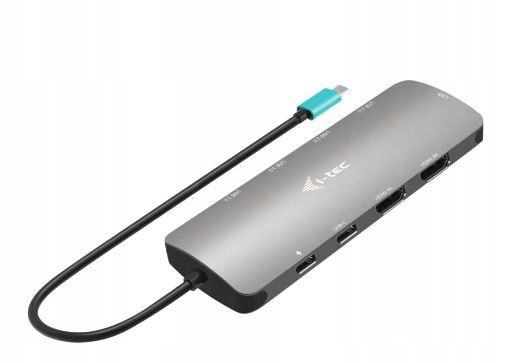 STACJA DOKUJĄCA USB-C METAL NANO 2X HDMI DISPLAY+POWER DELIVERY 100W