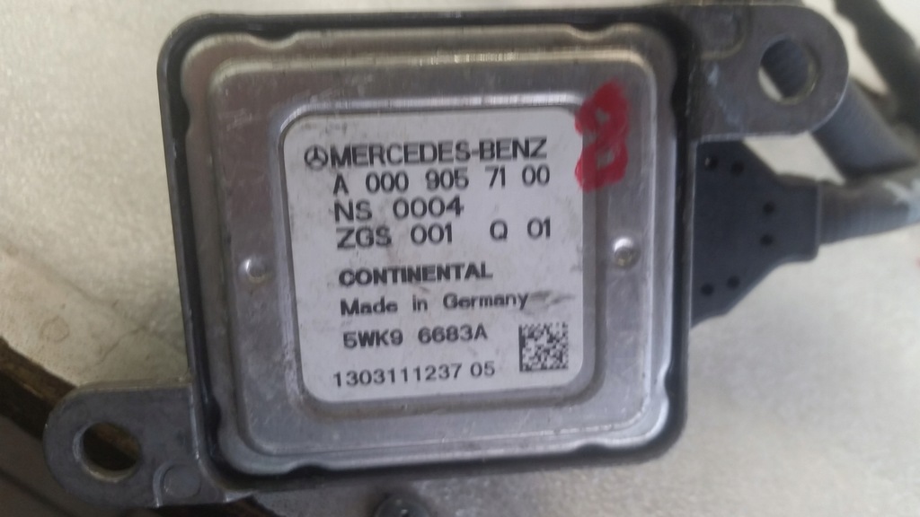 CZUJNIK NOX SONDA MERCEDES SPRINTER A0009057100