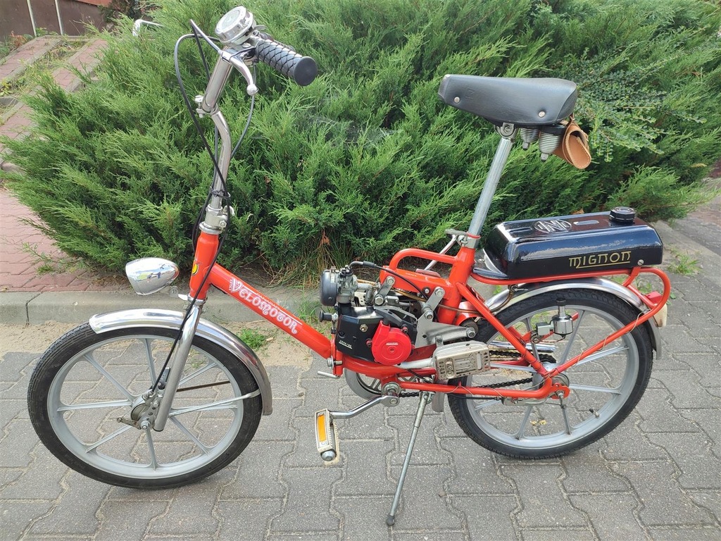 ROWER Z SILNIKIEM SPALINOWYM PANARARI MIGNON ZETA3 12444604108