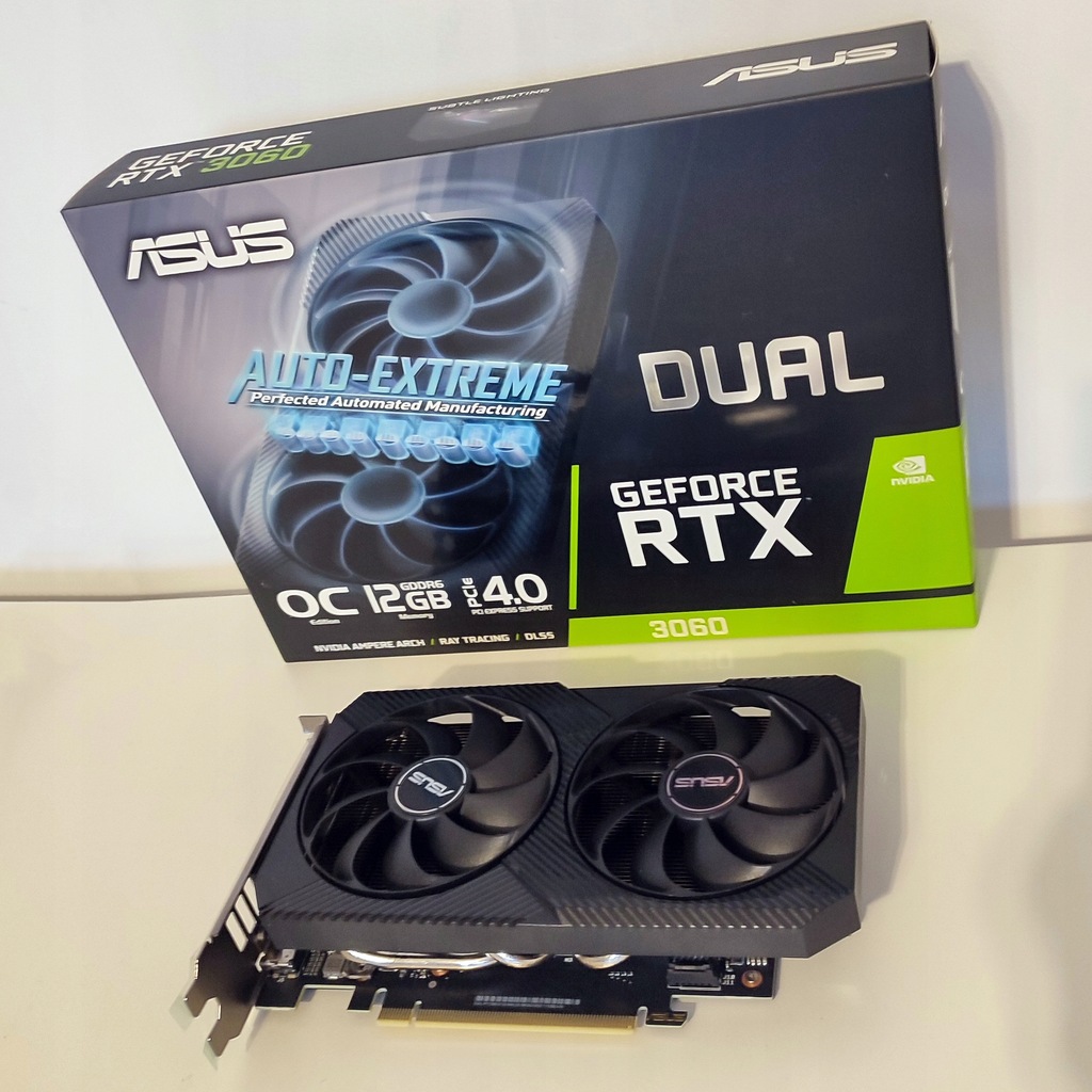 Karta ASUS RTX 3060 DUAL OC 12GB GDDR6 V2 - 12935531822 - oficjalne ...