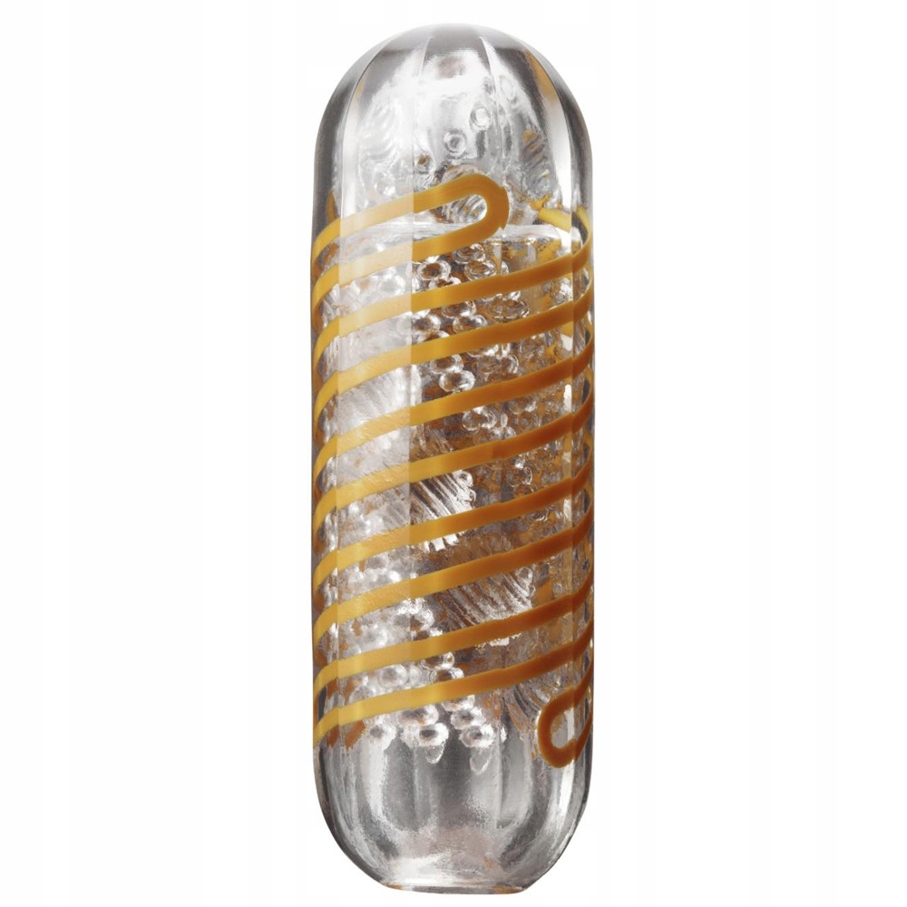 Masturbator żelowy, wielokrotnego użytku, z licznymi wypustkami