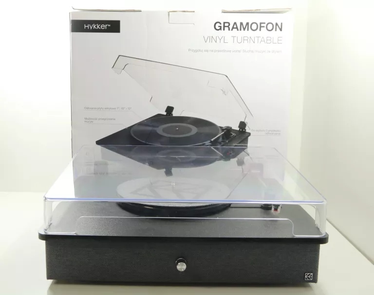 GRAMOFON HYKKER BT-TT VINYL TURNTABLE KOMPLET