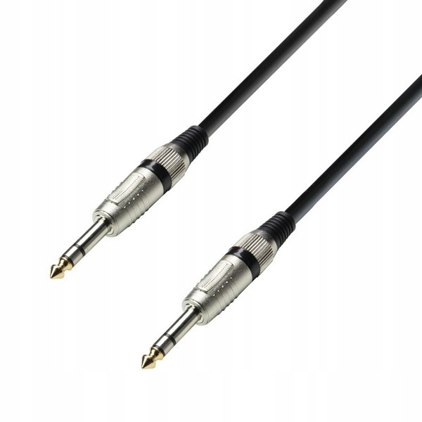 K3BVV0090 Kabel audio 2x jack stereo 6,3 mm 90 cm