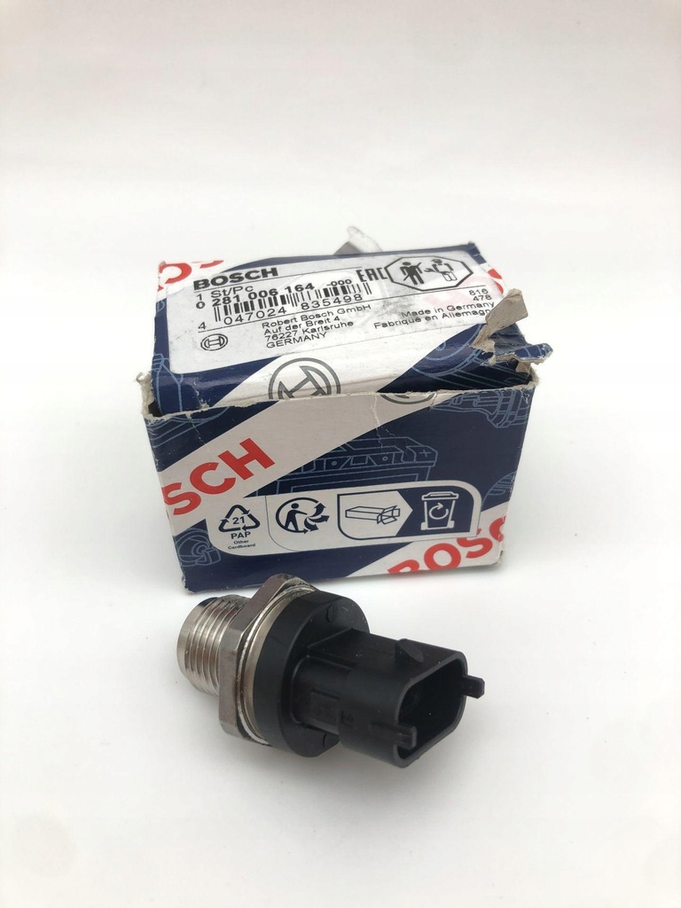 Czujnik ciśnienia paliwa Bosch 0281006164 do Alfa Romeo Mito 1.3 JTDM