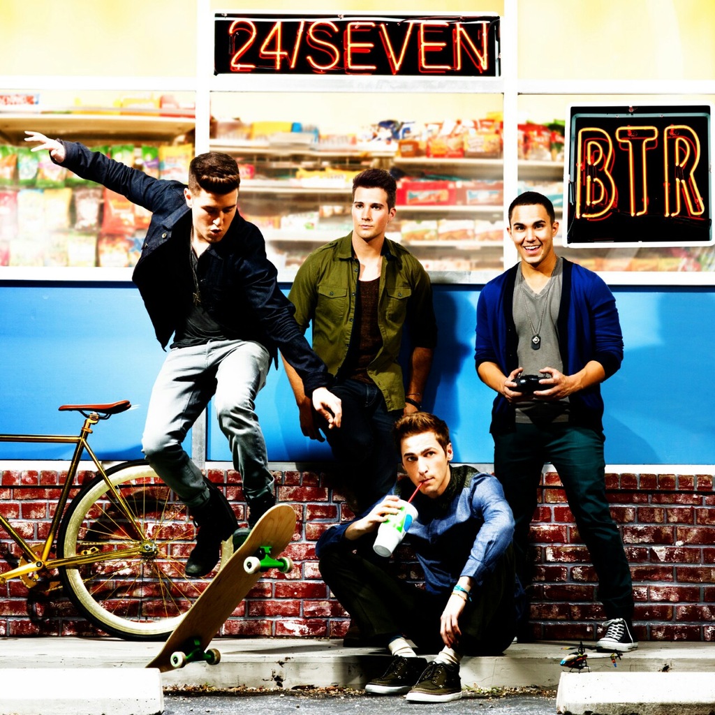 BIG TIME RUSH CD 24/SEVEN / DELUXE / BTR