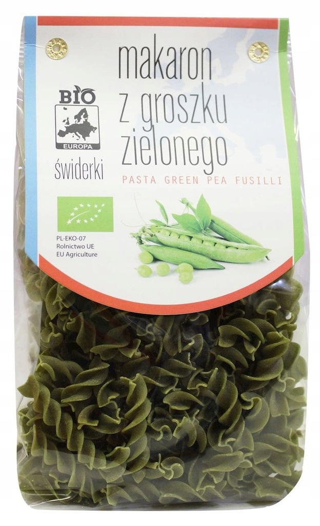 MAKARON (Z GROSZKU ZIELONEGO) ŚWIDERKI BIO 250 g -