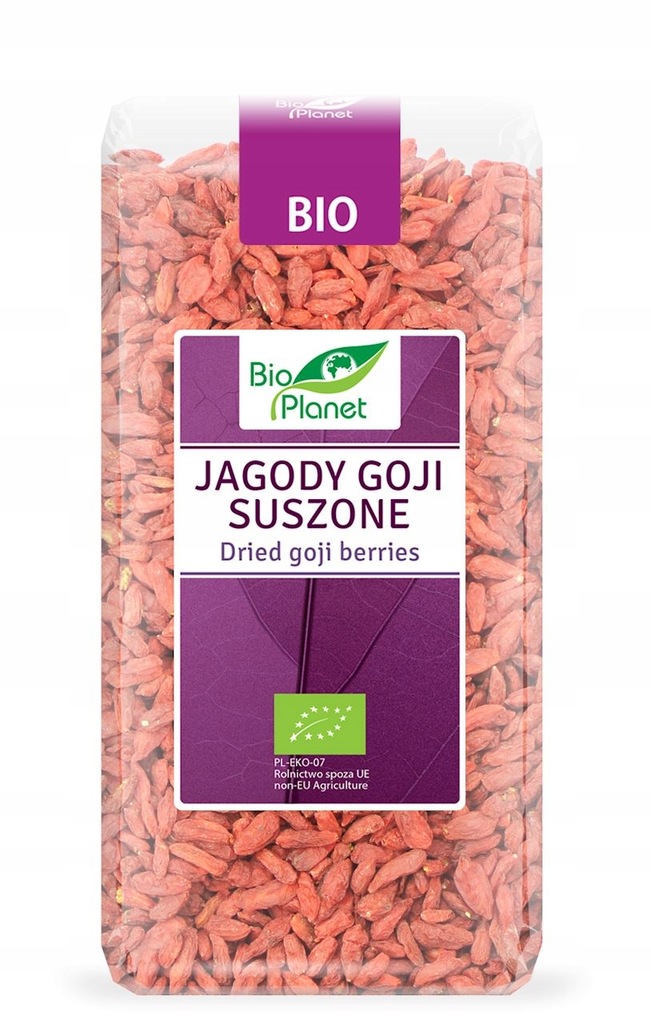 Jagody goji suszone BIO 250 g Bio Planet