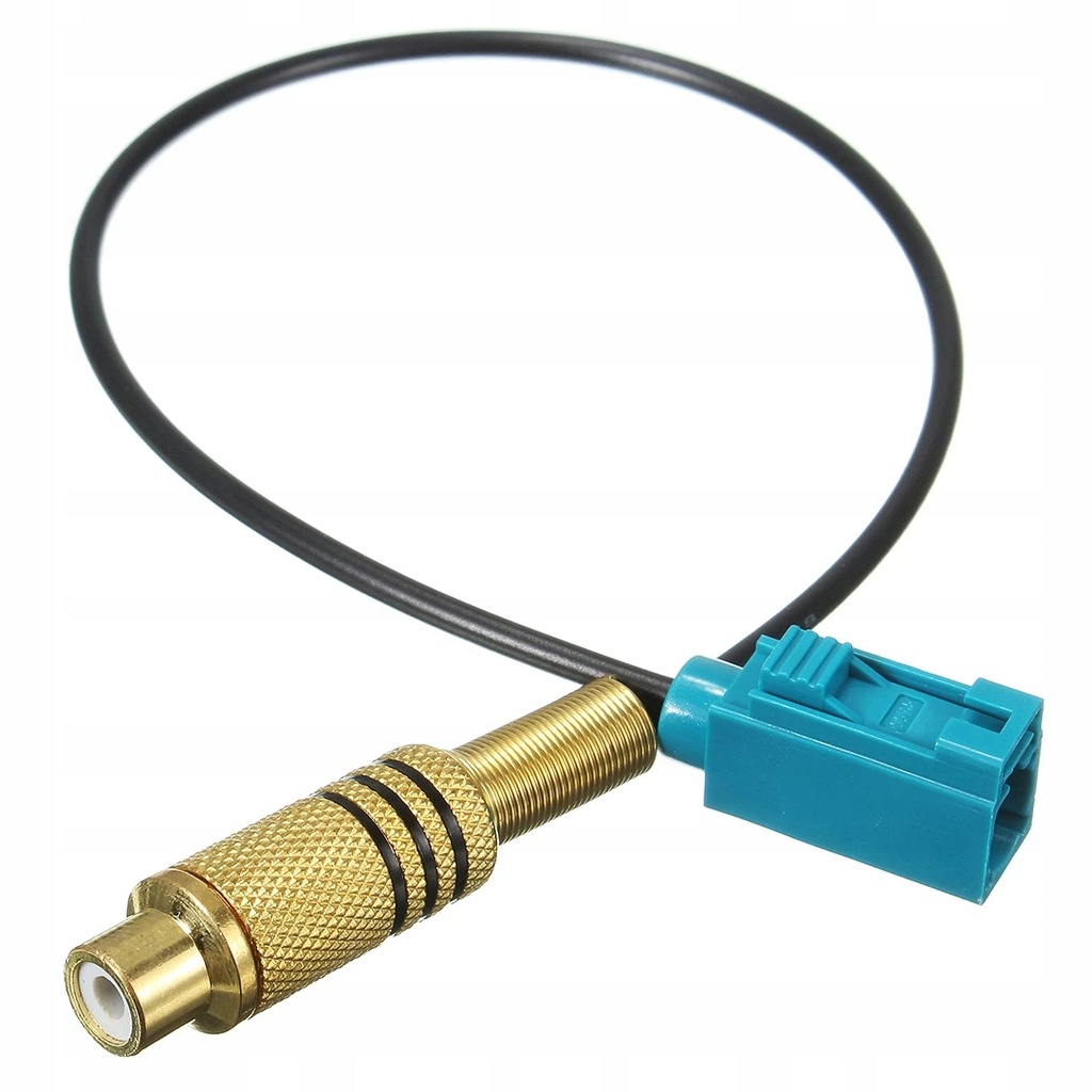 Knukonceptz RCA Fakra To RCA Video Adapter Cable For Mercedes COMAND NTG & Ford Blaupunkt Radios Cardas RCA Cable - Foto 4
