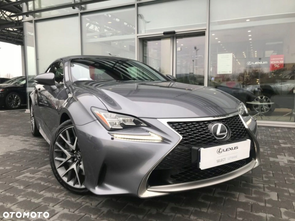 Lexus RC 200t F Sport Czujniki Mark Levinson Salon