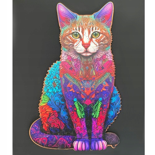 Układanka drewniana- puzzle Kruzzel 22878