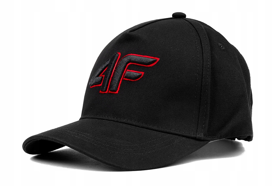 4F Dziecięca czapka z daszkiem logo sportowa