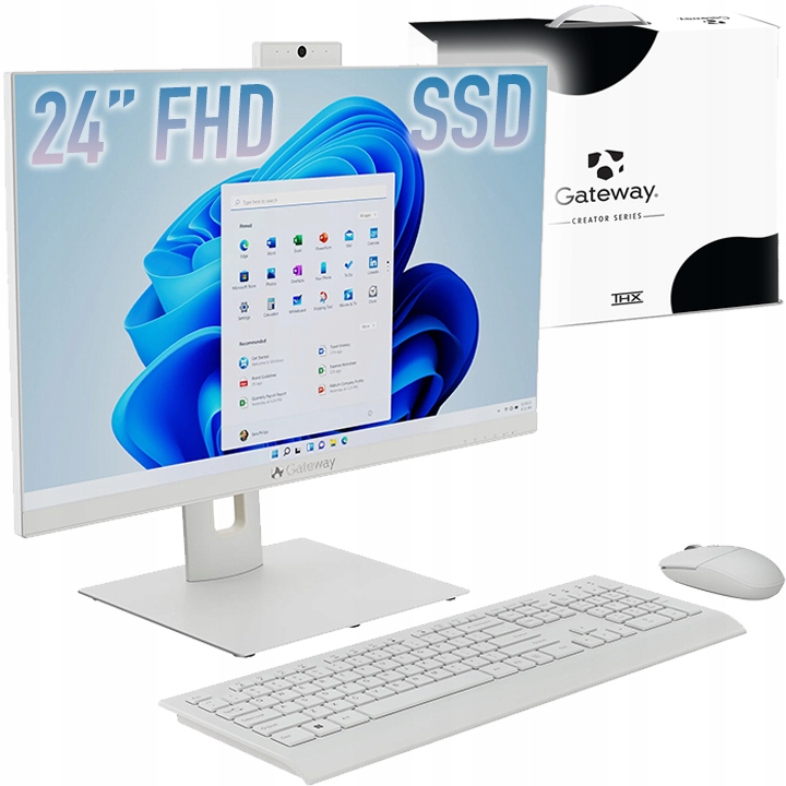Komputer ACER GATEWAY AiO 24'' QUAD SSD FHD M+K 11