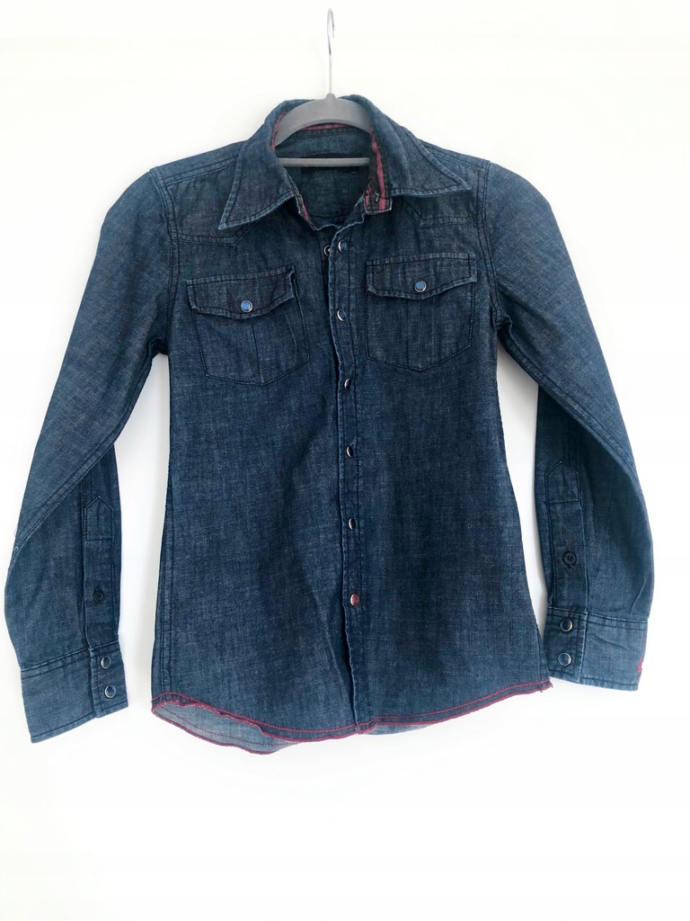 Koszula jeansowa 2XS 146 cm na 10,11,12 lat /4001
