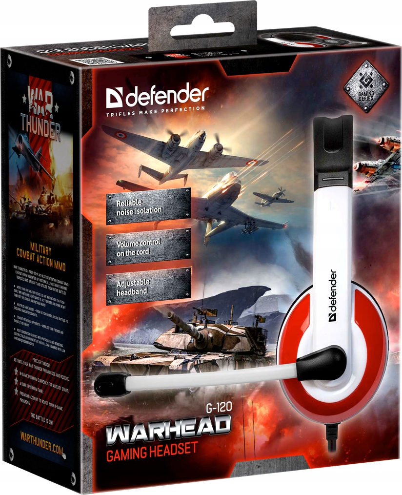 Купить Игровые наушники Defender G-120 с микрофоном: отзывы, фото, характеристики в интерне-магазине Aredi.ru