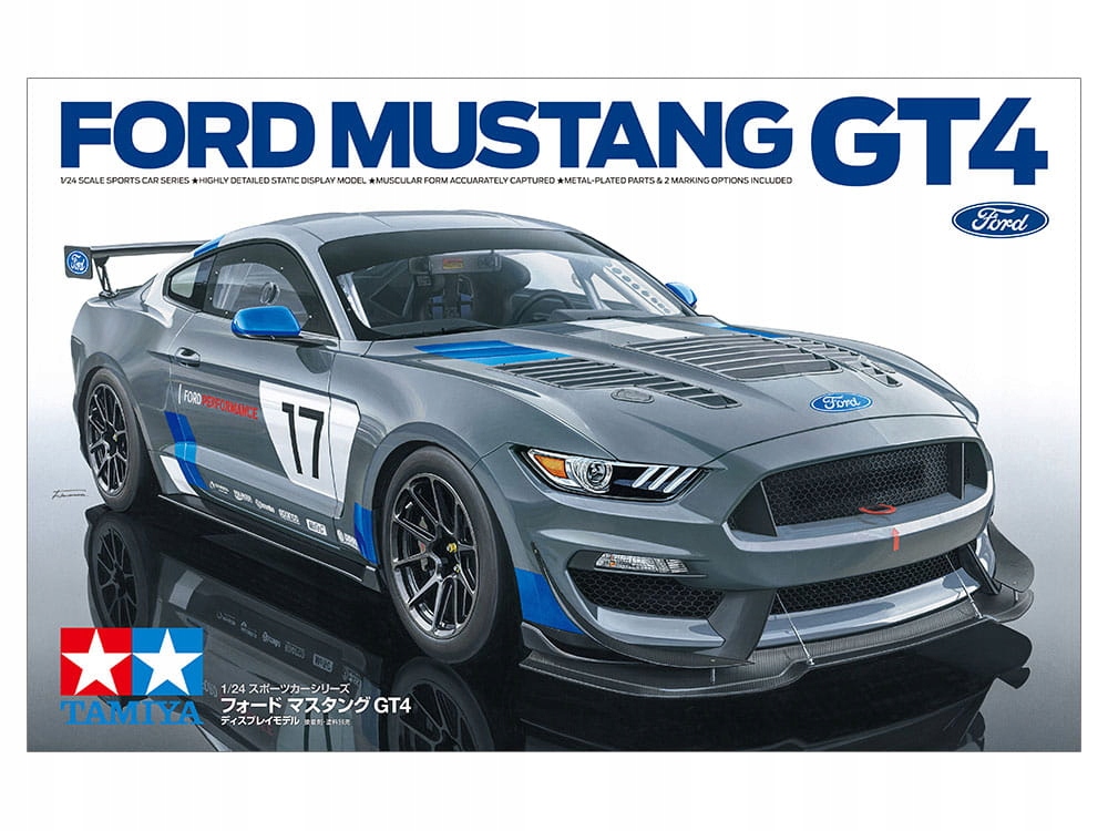 Купить Tamiya 24354 1/24 Ford Mustang GT4: отзывы, фото, характеристики в интерне-магазине Aredi.ru