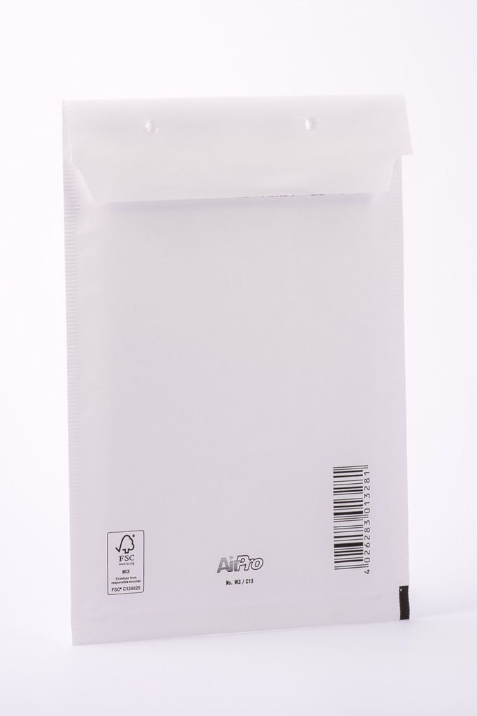 Koperty bąbelkowe AirPro C13 100 szt. Białe