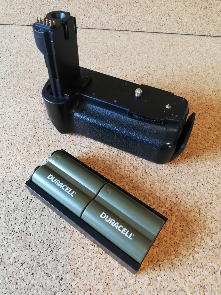 Canon 50D akumulatory - battery grip Delta