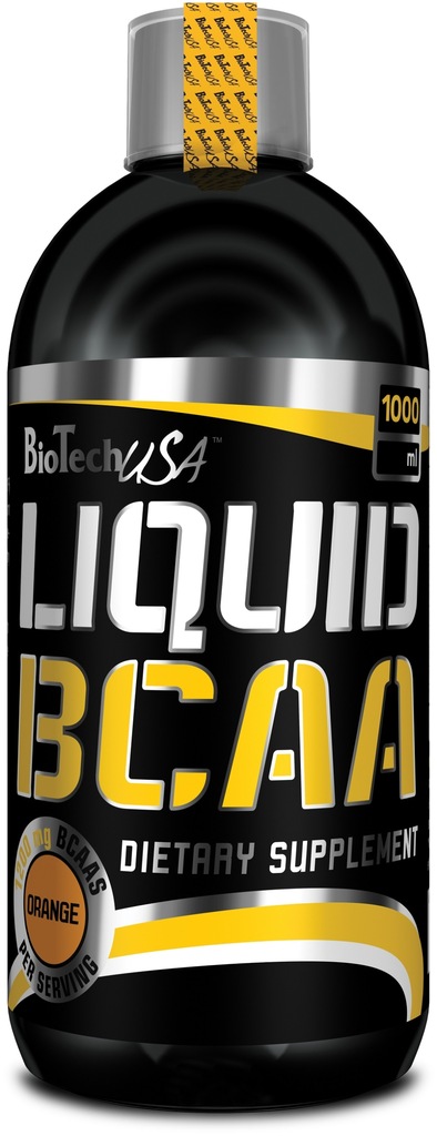 BioTechUSA BCAA W PŁYNIE 1000ml POMARAŃCZOWE