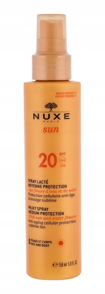 NUXE Sun Milky Spray SPF20 Preparat