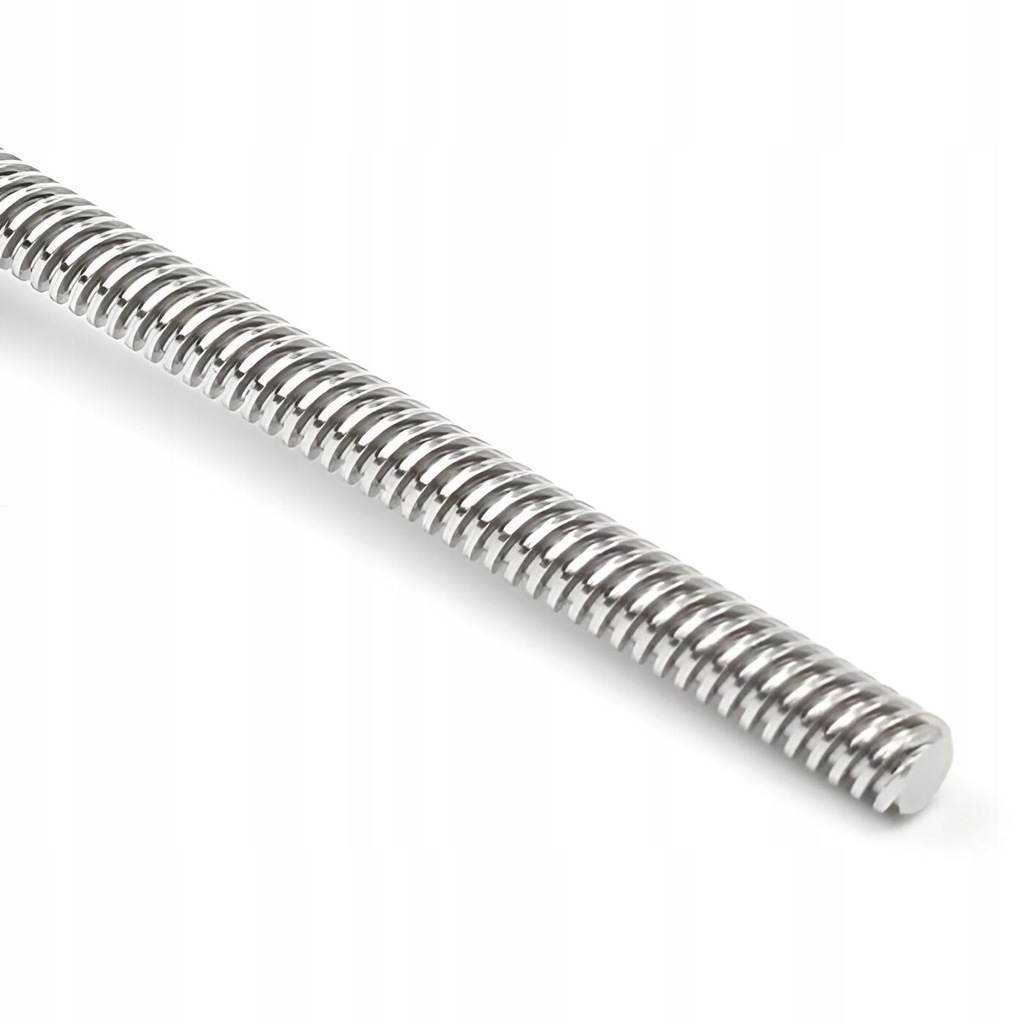 Śruba Trapezowa Prawostronna TR8x2 średnica 8 mm skok 2 mm długość 1000 mm