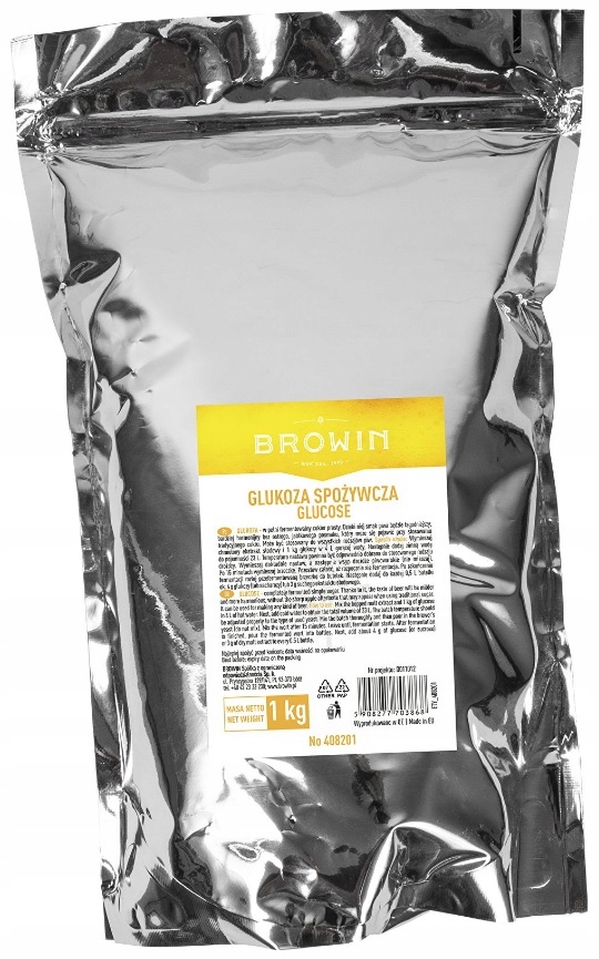 Glukoza Spożywcza Krystaliczna 1 kg BROWIN