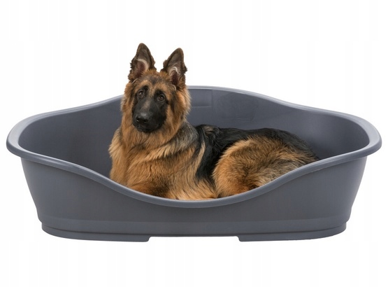 Wytrzymałe legowisko dla psa - plastikowe łóżko 80x53cm Trixie