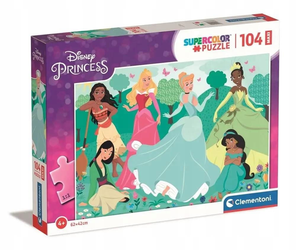 Puzzle 104 el. Maxi Princess Clementoni