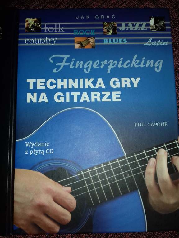 Fingerpicking Technika gry na gitarze gitara