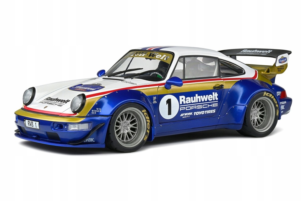 Porsche 911 964 RWB Rauhwelt Rothmans Design Solid - 14303685516 ...