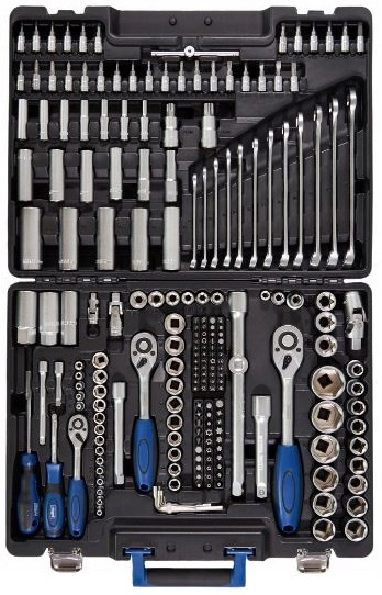 Купить ПРОФЕССИОНАЛЬНЫЙ НАБОР КЛЮЧЕЙ 217 шт. В ЧЕМОДАНЕ: отзывы, фото и ...