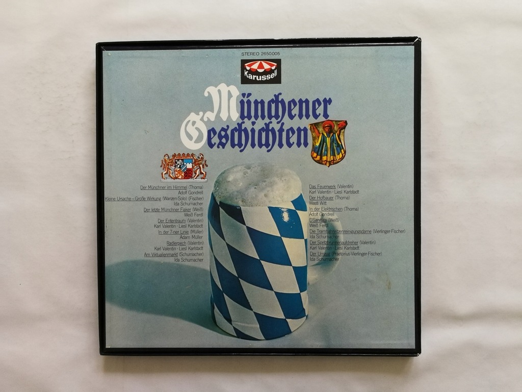 Купить MUNCHENER GESCHICHTEN 2LP (P60) КОРОБКА: отзывы, фото, характеристики в интерне-магазине Aredi.ru