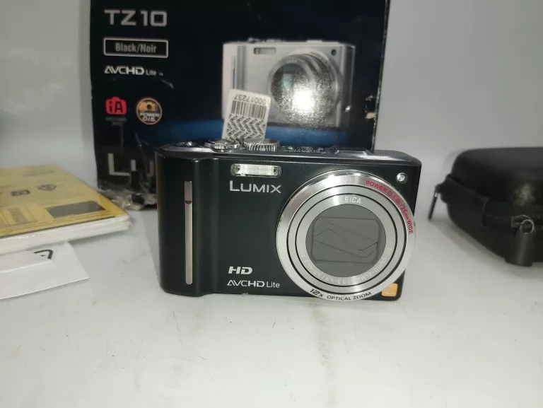 APARAT PANASONIC LUMIX DMC-TZ10 W PUDEŁKU