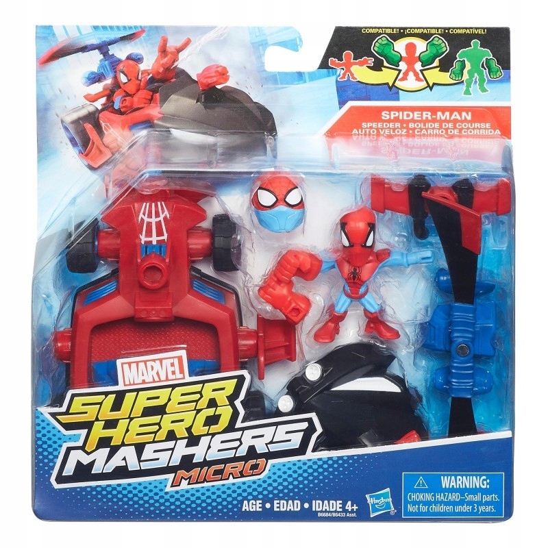 Super Hero Mashers Micro Spiderman Hasbro B6684
