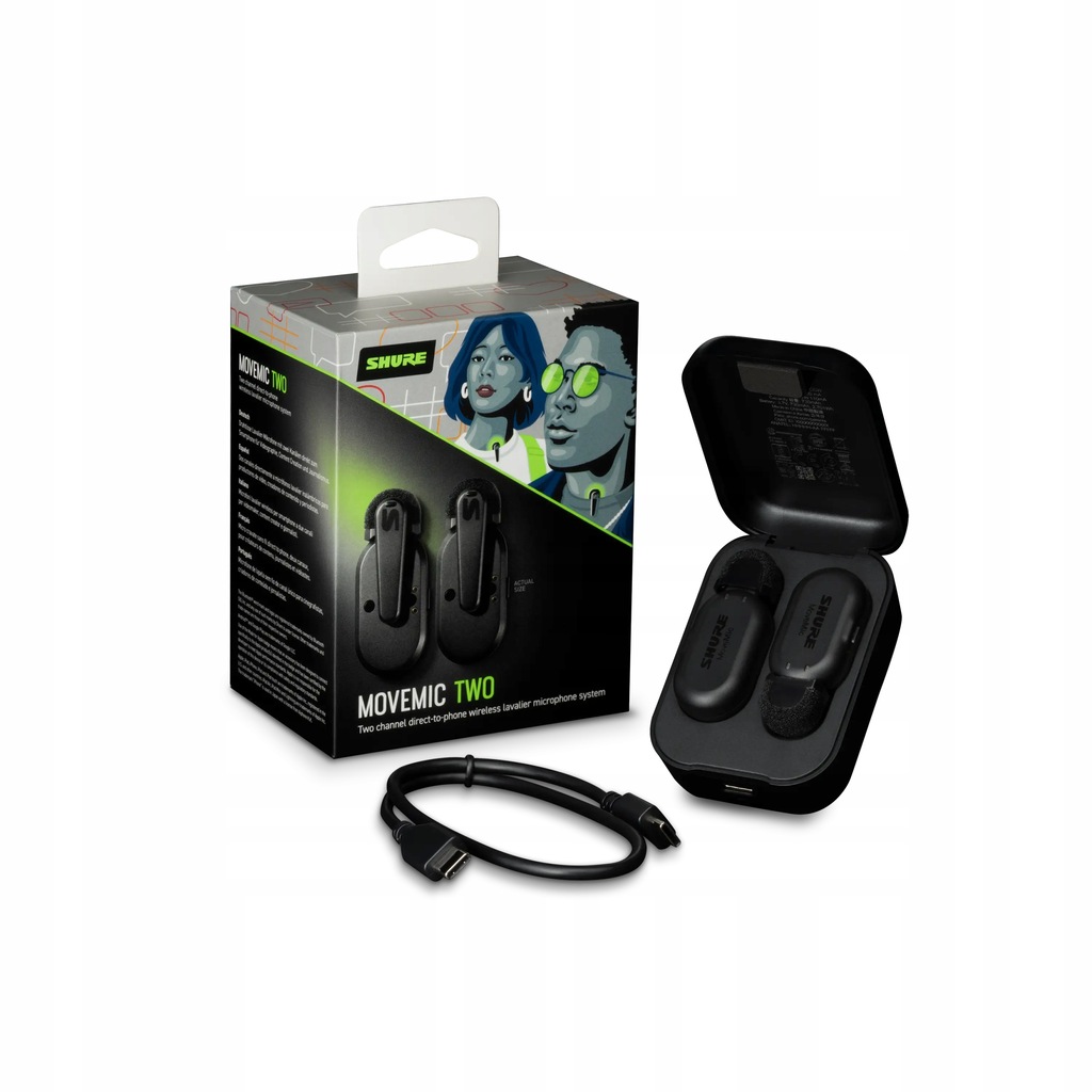 Shure MV-TWO-Z6 - Dwa bezprzewodowe mikrofony