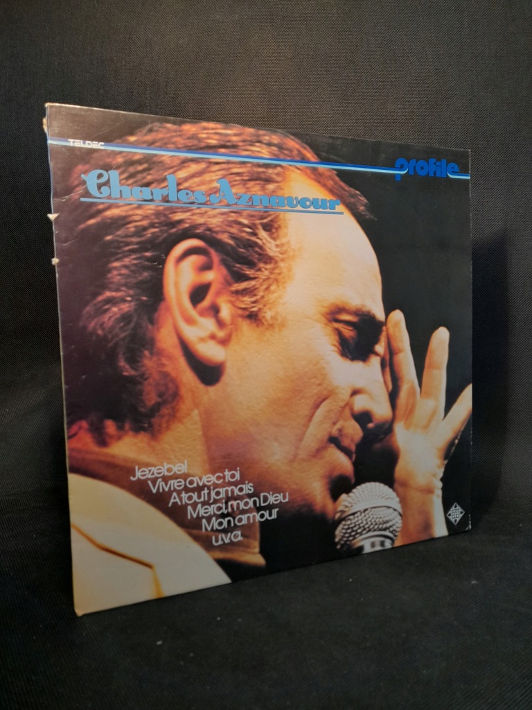 Płyta winylowa Charles Aznavour "Jezebel vivre avec toi"