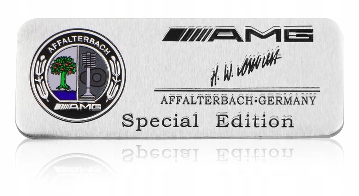Znaczek Emblemat MERCEDES AMG GT SPECIAL EDITION