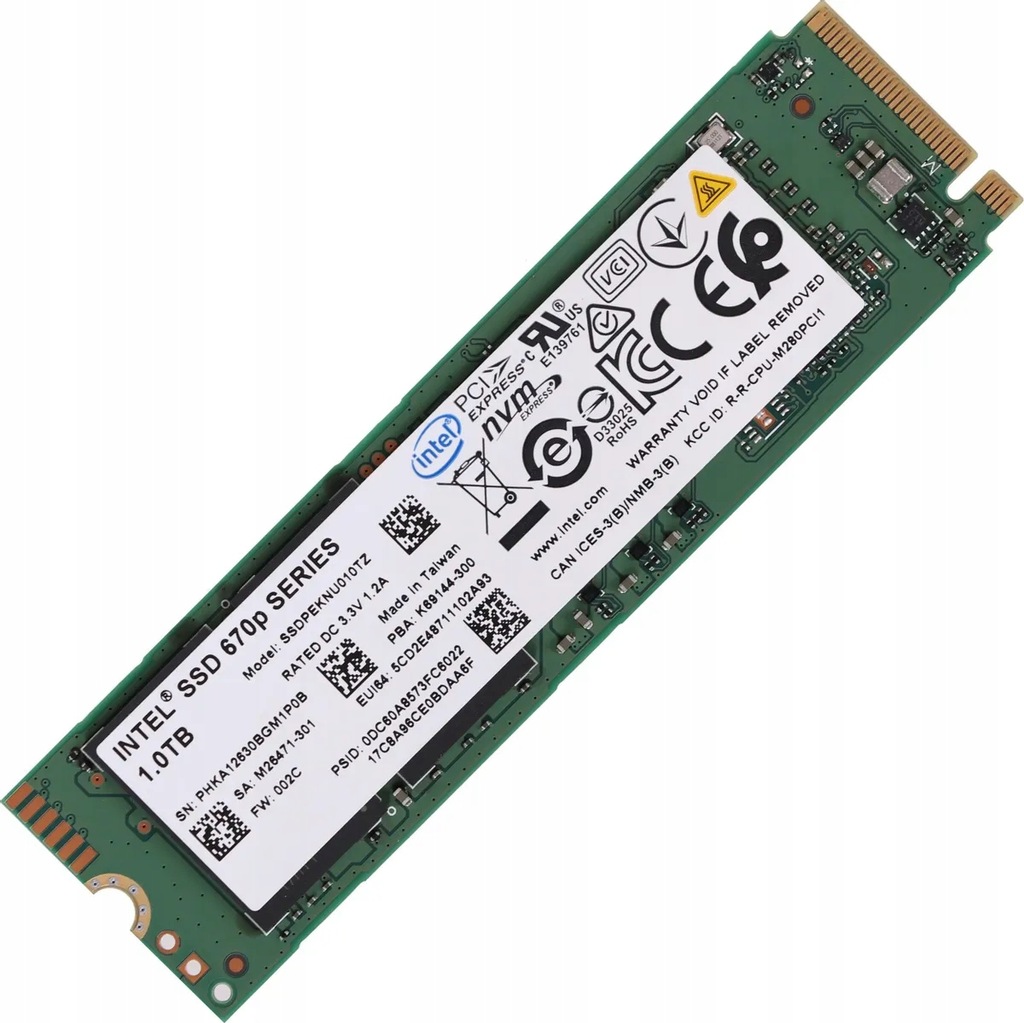 1tb Intel 670p Series 670p Series Intel Ssd 670p 1tb SSD Intel