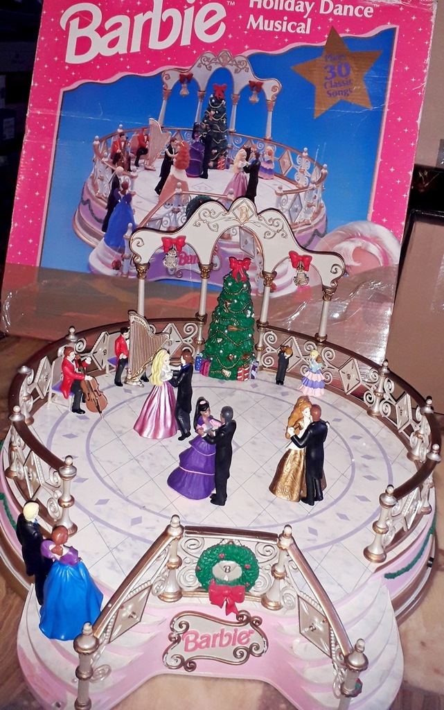 Pozytywka Vintage Barbie Holiday Dance Mattel 1997 13035726090
