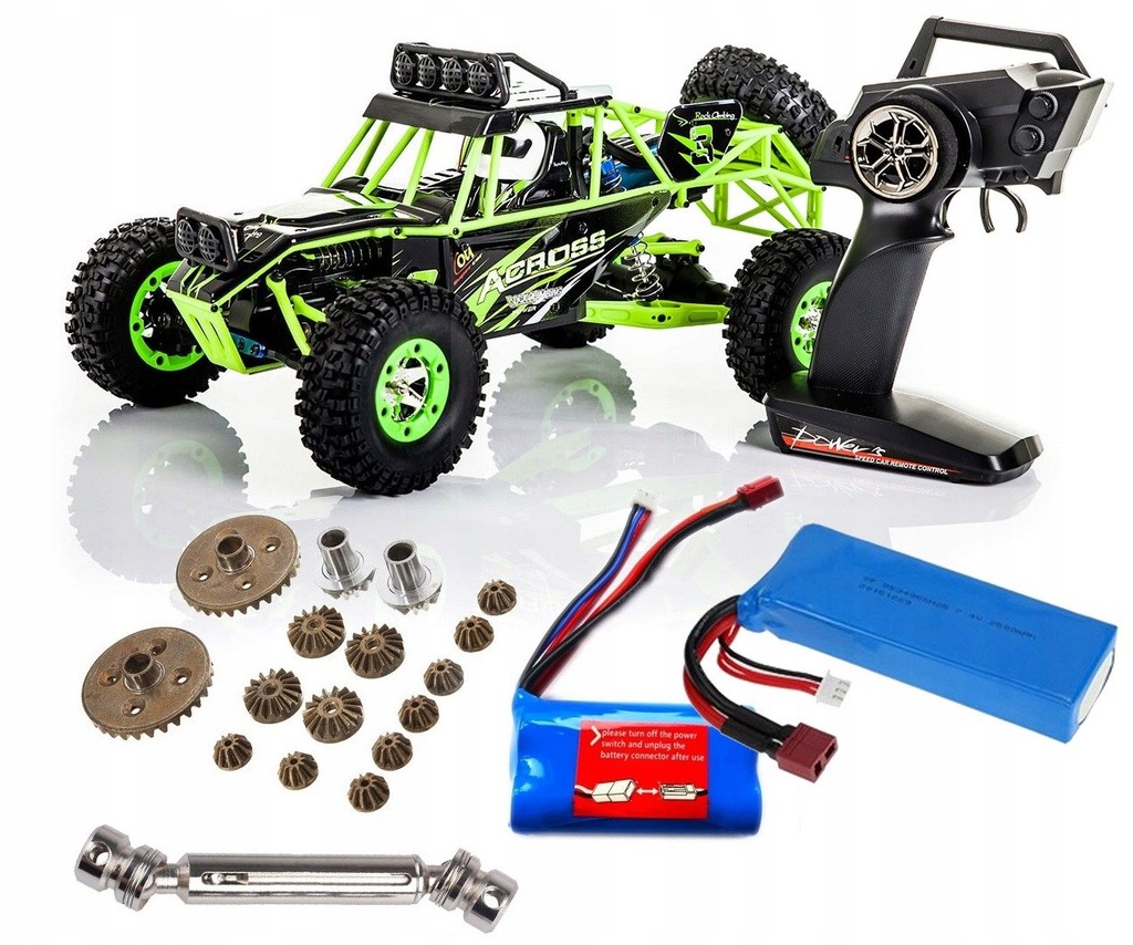 Купить RC CAR WL CRAWLER 12427 50 км/ч 2500 мАч 2x АККУМУЛЯТОРЫ: отзывы, фото, характеристики в интерне-магазине Aredi.ru