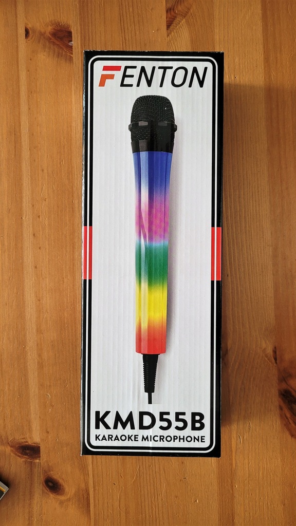 Mikrofon dynamiczny Fenton KMD55B 130.146 Karaoke