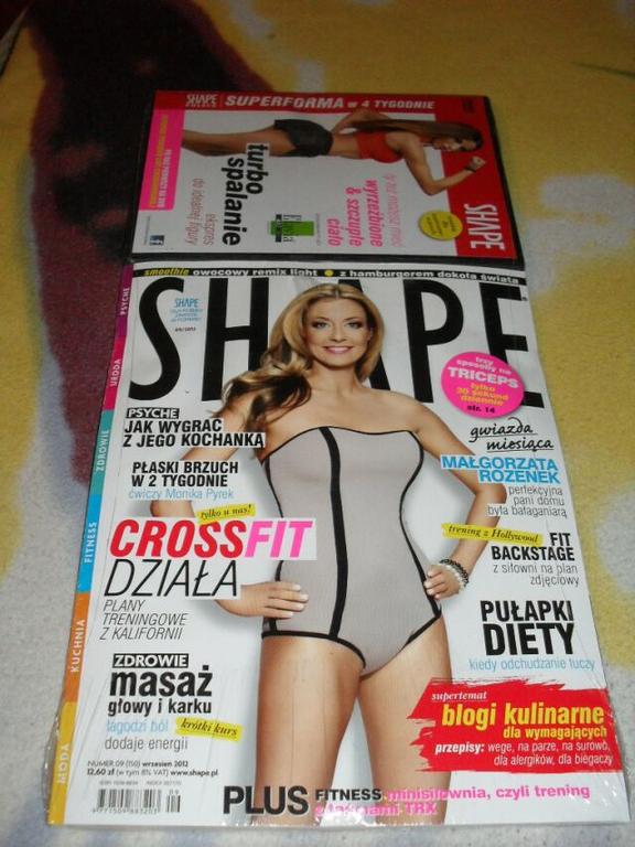 Shape + DVD trening fitness 9.12 Ewa Chodakowska