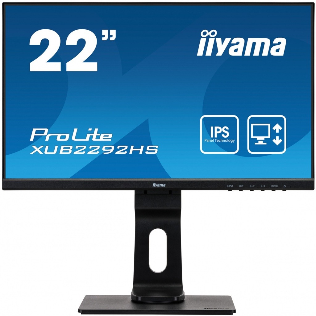 Monitor 21,5 XUB2292HS IPS,VGA/HDMI/DP/PIVOT