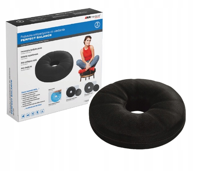 Poduszka ortopedyczna do siedzenia okrągła