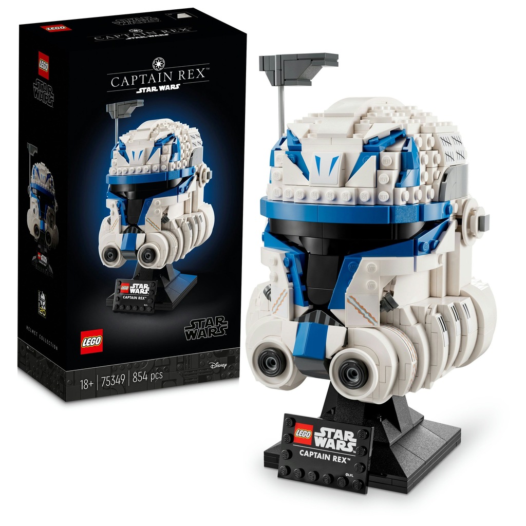 LEGO Star Wars 75349 Hełm Kapitana Rexa Uszkodzone opakowanie
