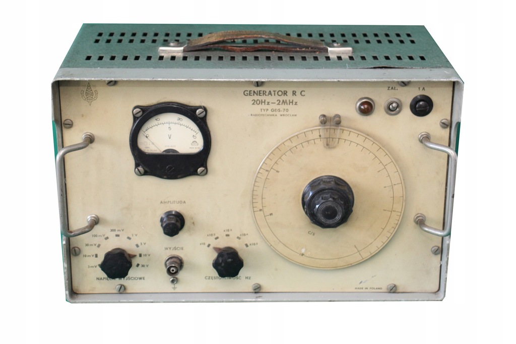 UNITRA Radiotechnika Wrocław generator RC GDS-70