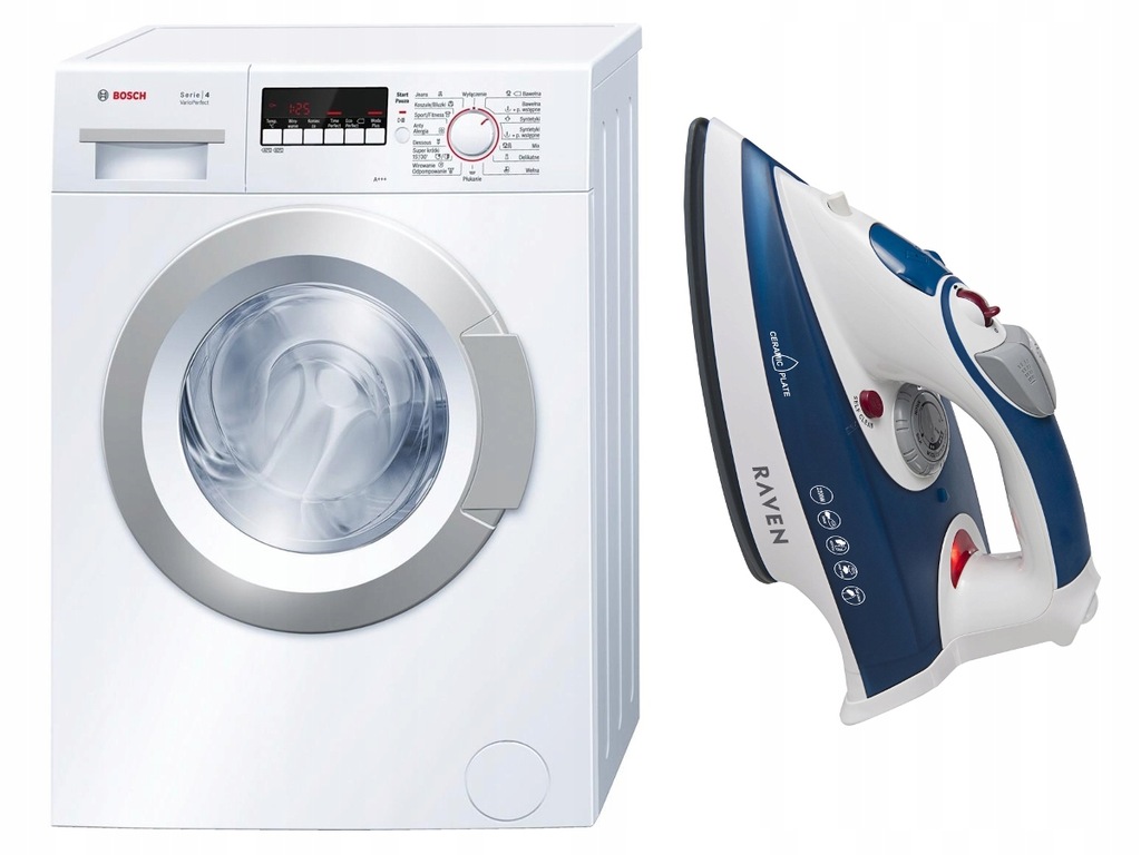 Bosch Serie 4 VarioPerfect WLG2026EPL +ŻELAZKO 7287893004 oficjalne